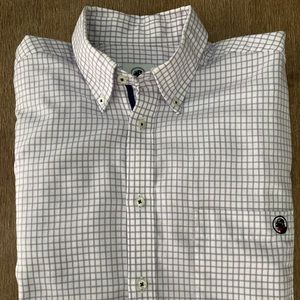 Southern Proper LS Gingham Shirt - S